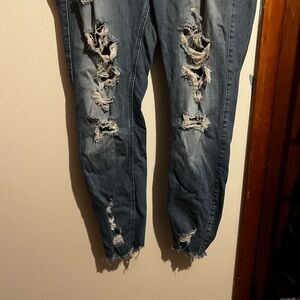 Distressed Torrid Skinny Jeans
